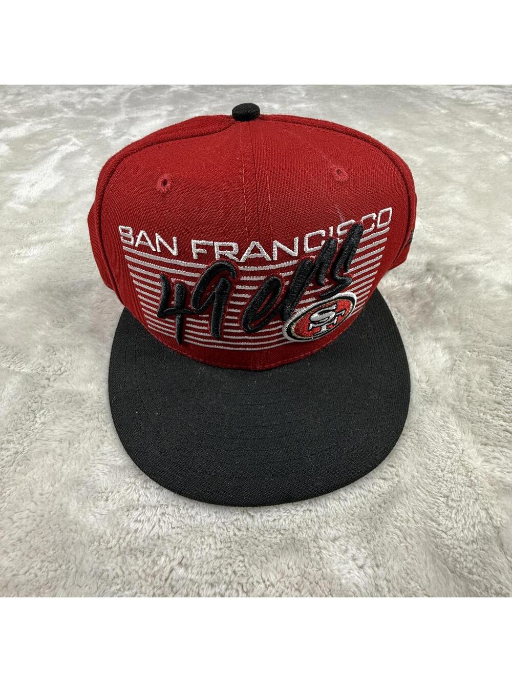 New Era Hat Red Snapback San Francisco 49ers